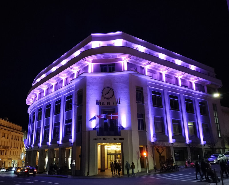 Biarritz, Biarritz en lumières 2021, Hôtel de ville (64)