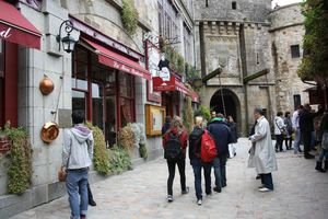 le Mont-Saint-Michel restaurant hotel la mère Poulard Eric Vannier