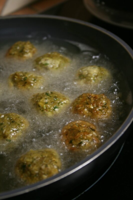 cuisson falafels