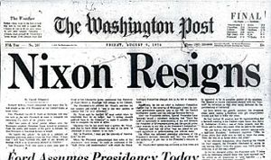 Washington Post 1974 Watergate Nixon le Petit Vélo Avranches infos