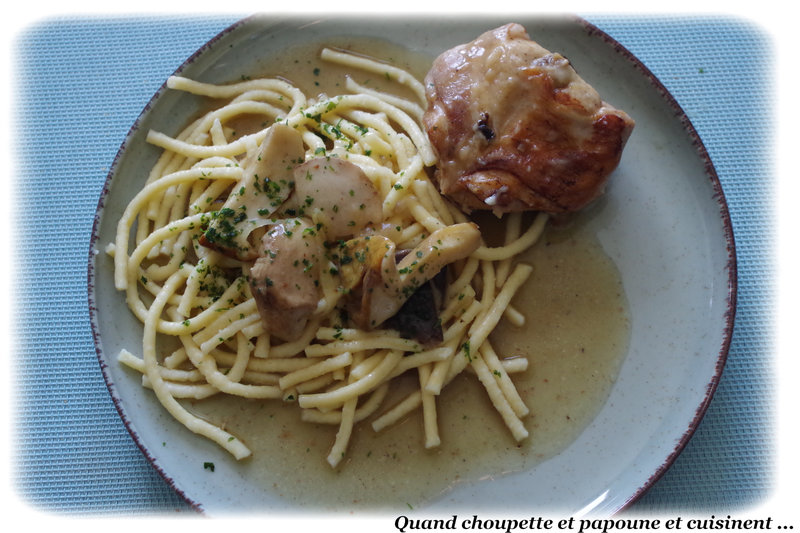 lapin au vin blanc et aux cèpes-1675