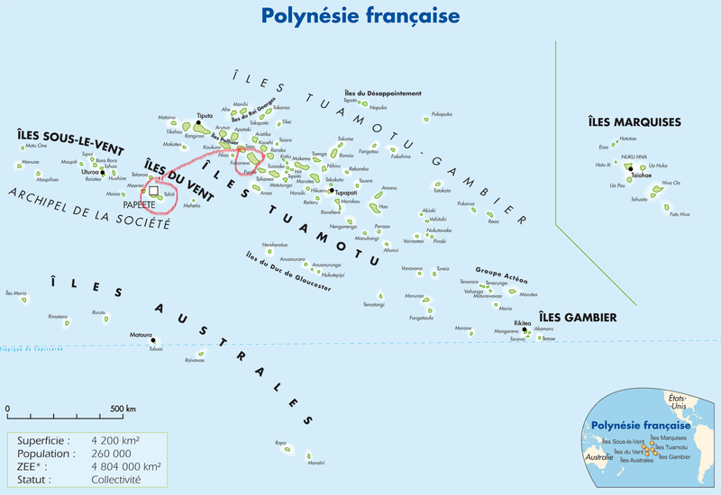 carte Fakarava