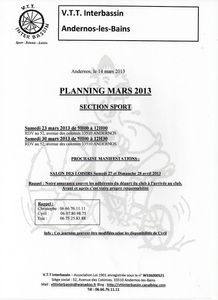 PLANNING MARS SPORT 2013138