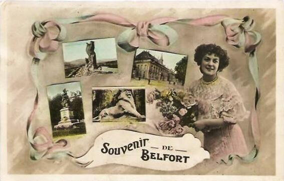 Belfort CPA Femme Souvenir