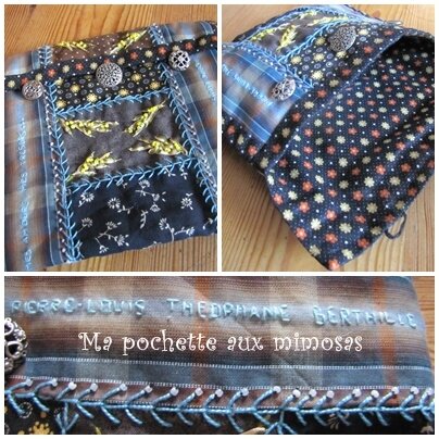 pochette mimosa