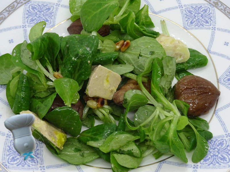 Salade festive cévenole