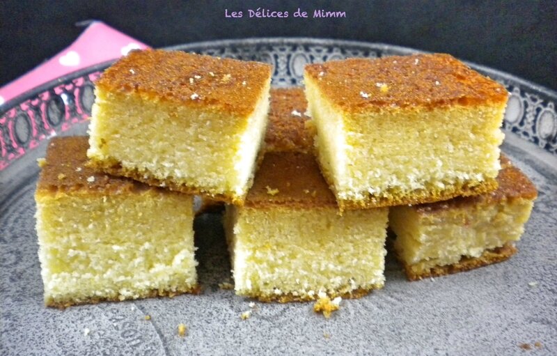 Le gâteau au lait chaud ou hot milk sponge cake 2