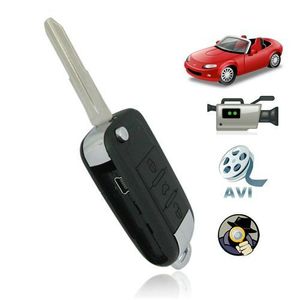 HD Sound-acrivated Car Key Camera Support TF Card + DVR