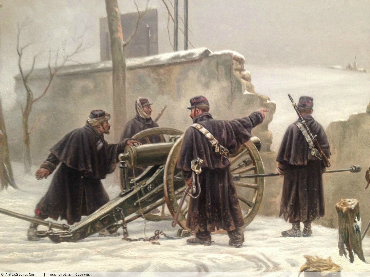 Chaperon, bataille sous la neige