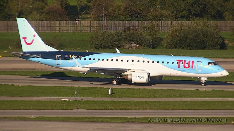 Embraer ERJ-190STD (OO-TEA) TUI Airlines Belgium-