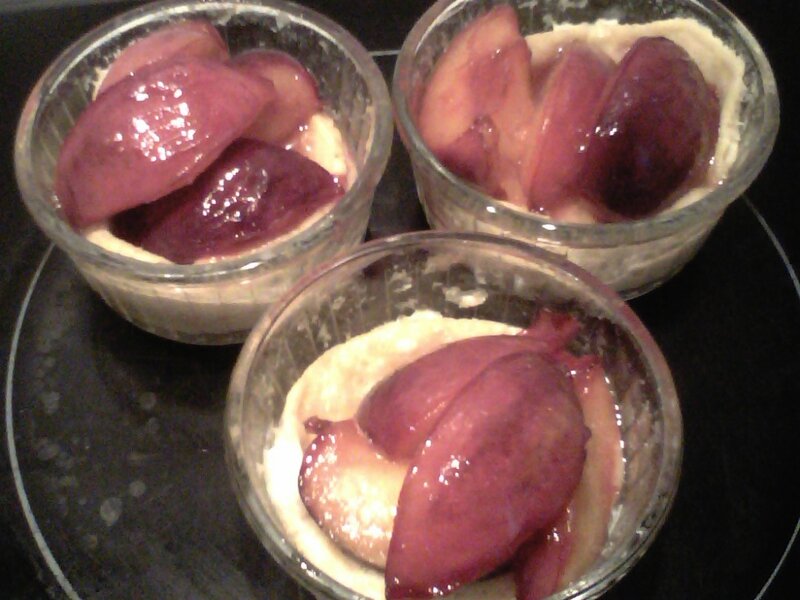 CHEESECAKE NECTARINE