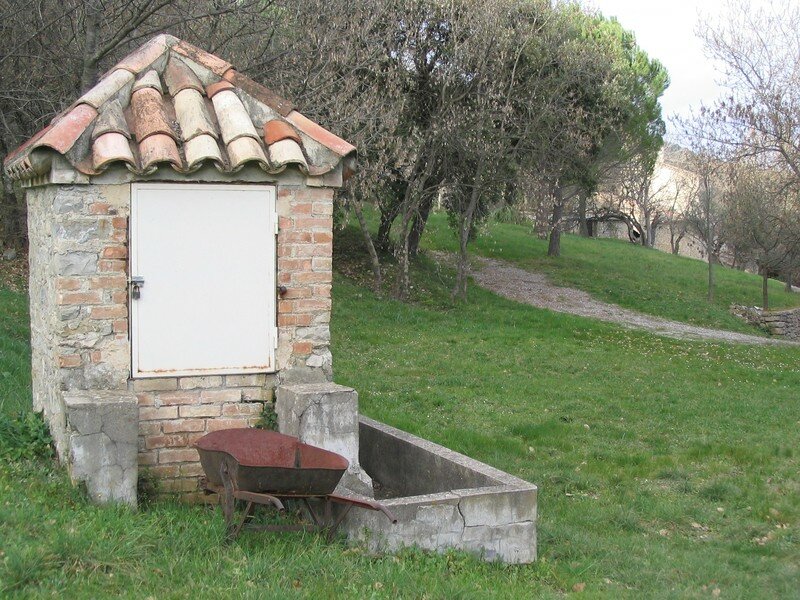 Hameau de Valz : comune de Saint-Christol les Alès
