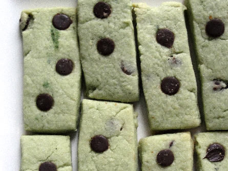 Sablés pistache et fleur de sel