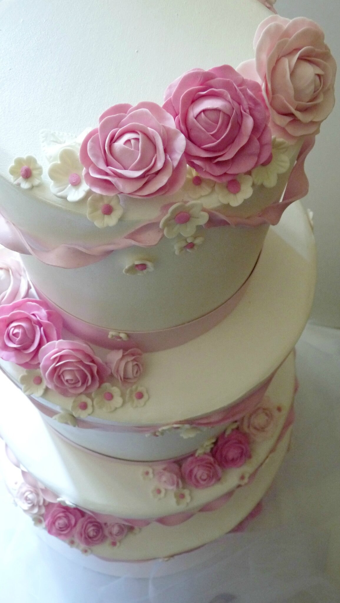 Wedding cake, carton et modelage
