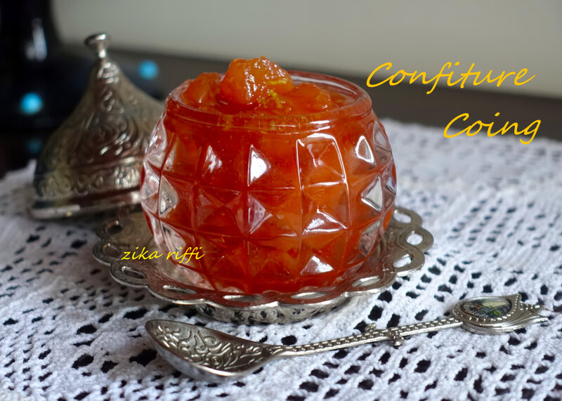 confiture coing 1