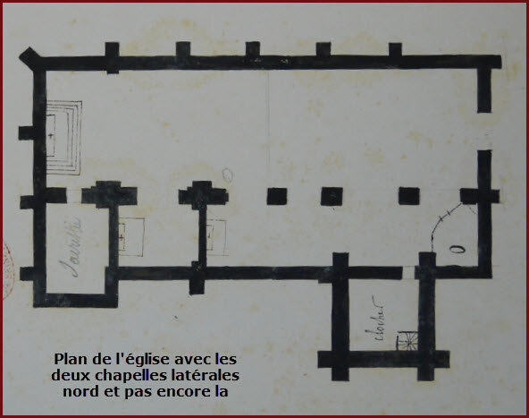 Plan église Moissy
