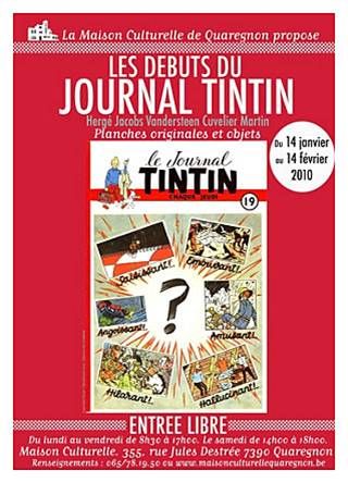 Les_d_but_du_journal_Tintin_affiche