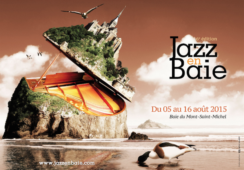 festival Jazz en Baie 2015 visuel affiche Normandie Manche