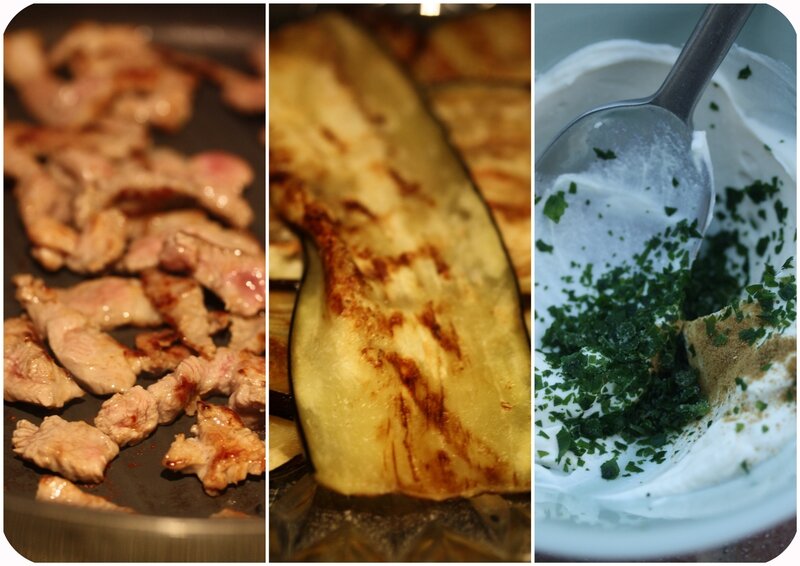 kebab aubergines et agneau sauce blance a la ricotta blog chez requia cuisine et confidences