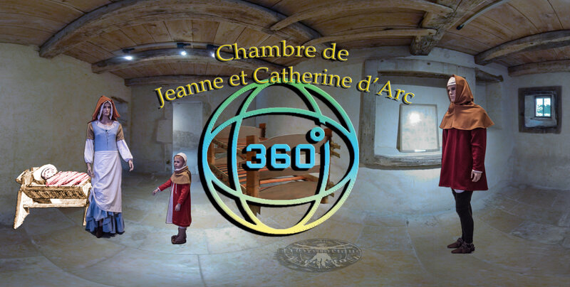 Domrémy chambre de Jeanne d'Arc et sa soeur Catherine