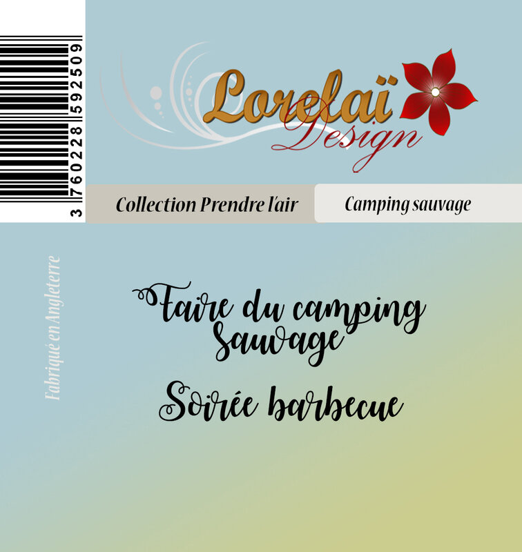 camping sauvage PACKAGING