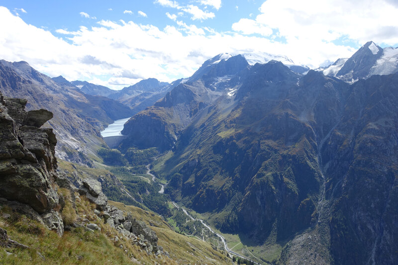 Vue sur Mauvoisin