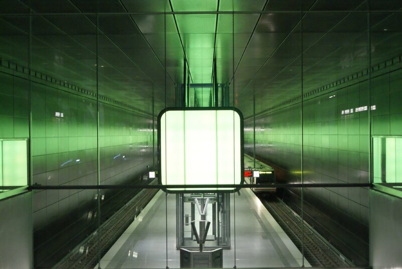 U-Bahn Haltestelle - Station de métro - HafenCity Universität