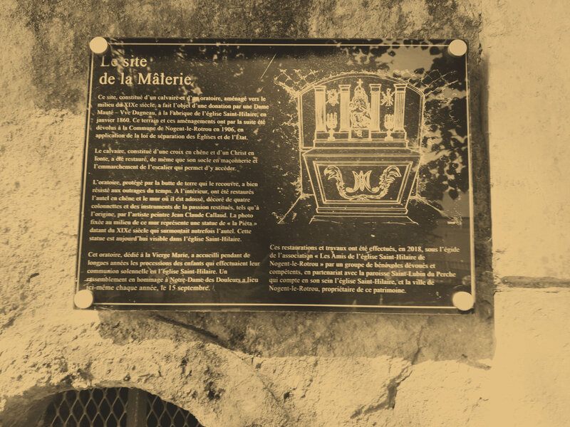 Calvaire oratoire de la Mâlerie
