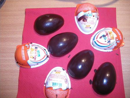 oeuf kinder maison - 17 janvier 2010