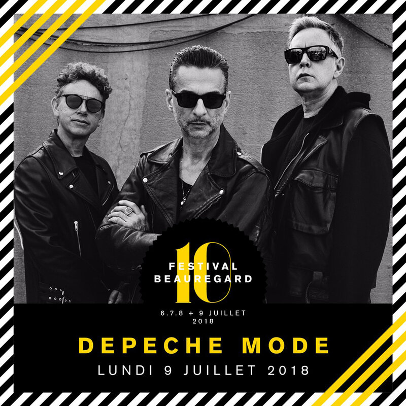 Depeche Mode festival Beauregard 2018 Hérouville-Saint-Clair
