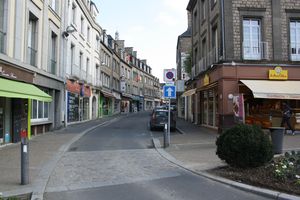 Avranches rue du Pot d'Etain avant travaux 2013