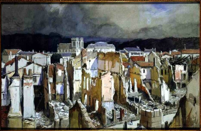 Verdun Juillet 1916 Flameng