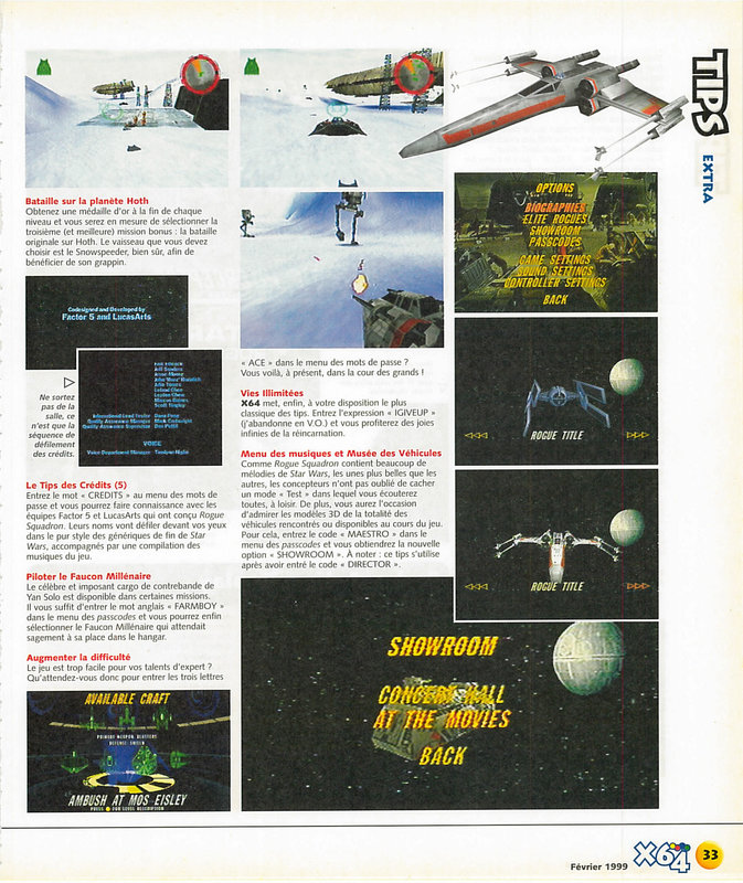X64 HS n°4 - Page 033 (février 1999)
