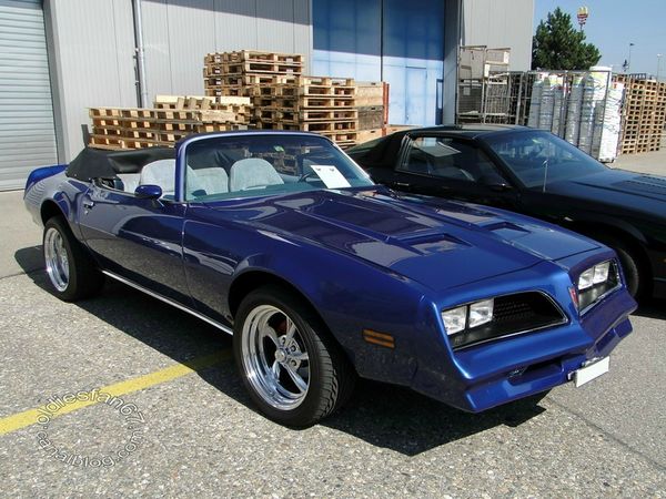 pontiac firebird formula convertible 1977 1978 a