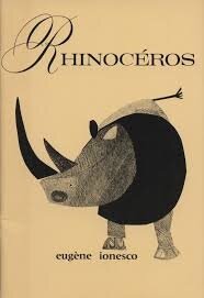 Eugène Ionesco | Rhinocéros | Eugene ionesco, Rhinoceros, Poster