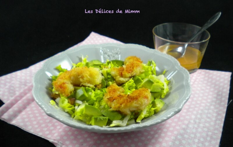 Salade de crevettes croustillantes pour la Saint-Valentin3