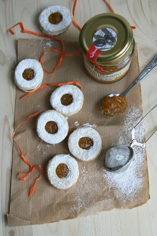 sablés à la confiture d'orange 2