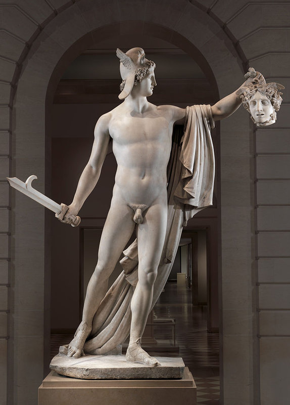 1804:06, Perseus with the Head of Medusa, Antonio Canova 1757:1822