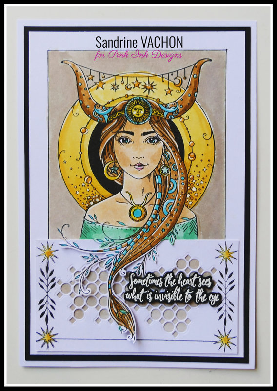 TAURUS Pink Ink Designs Sandrine VACHON