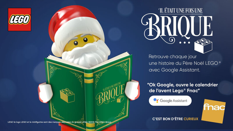 histoire pere noël lego