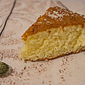 Gâteau au yaourt et à la <b>noix</b> de <b>coco</b>