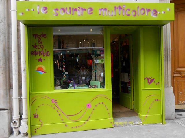 le sourire multicolore, boutique de mode éthique