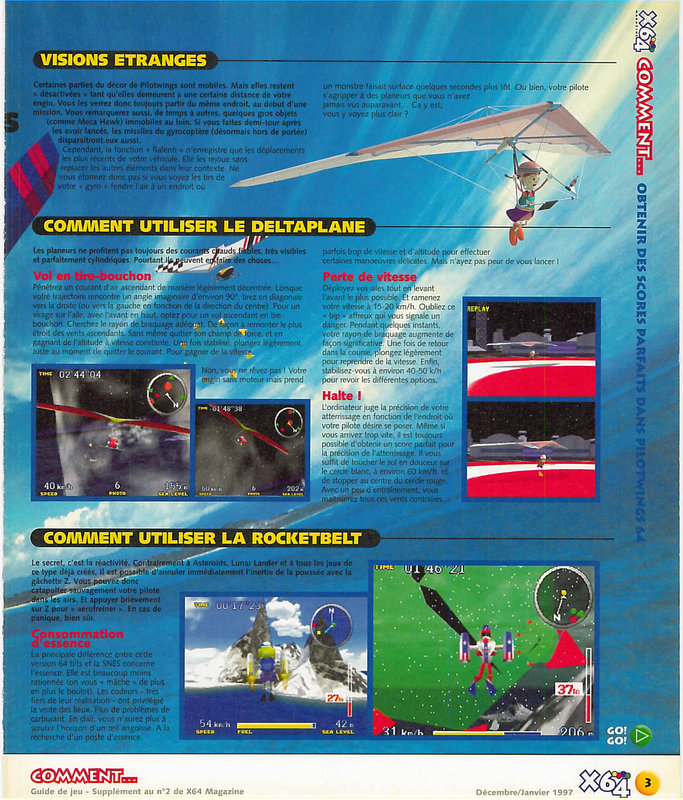 X64 n° 002 - Supplément - Page 03 (décembre - janvier 1998)