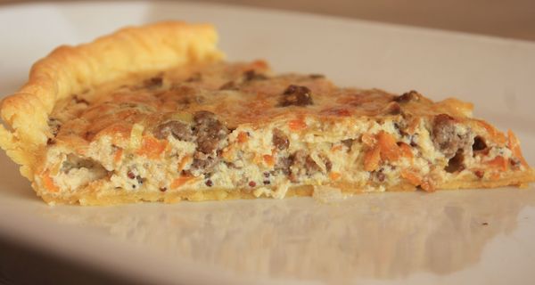 QUICHE BOEUF CAROTTE