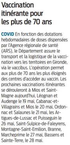 2021 05 18 SO Vaccination itinérante pour les plus de 70 ans