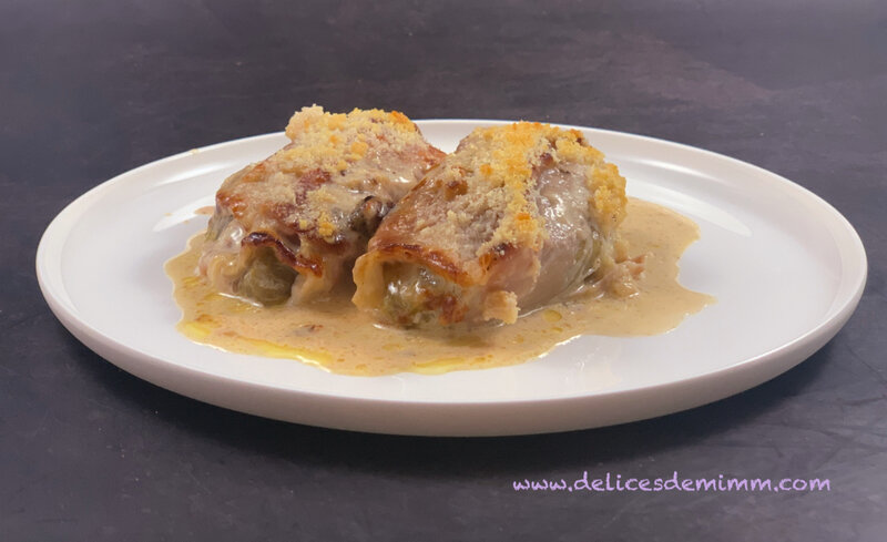 Gratin de chicons (endives) au jambon cru et au parmesan 2