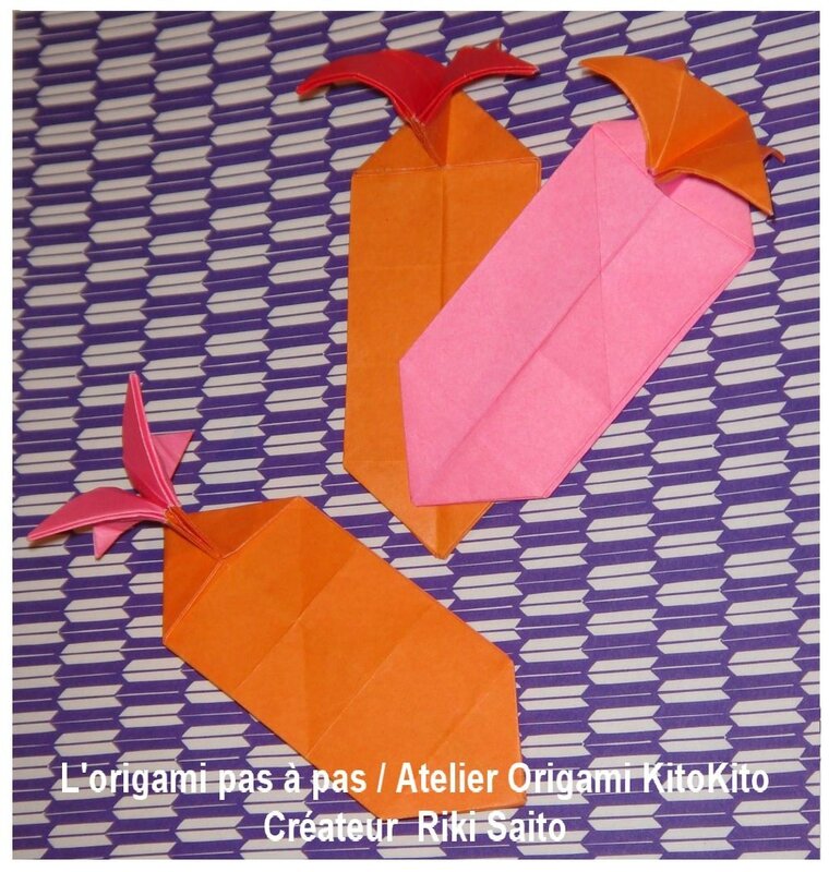 Atelier Origami KitoKito Marque-page 3D Papillon