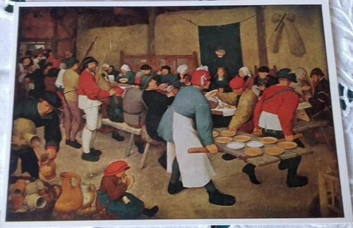 Brueghel Pieter - le repas de noces 1508 vierge