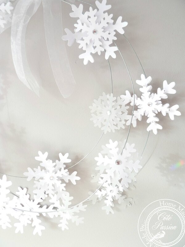 Coté Passion Couronne Flocons