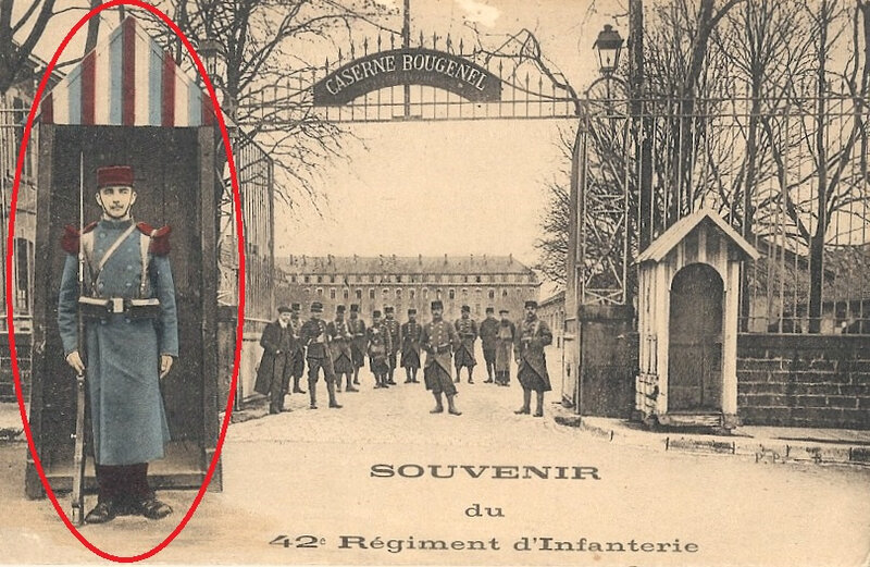 CPA Belfort Caserne Bougenel